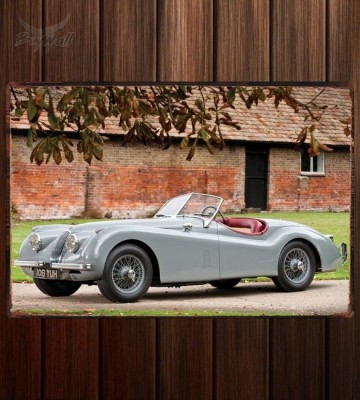 Металлическая табличка Jaguar XK120SE Roadster